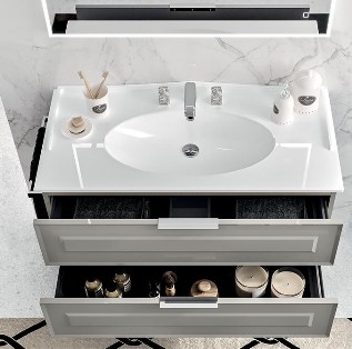 Berloni Bagno Suite Vintage Block badkamermeubel